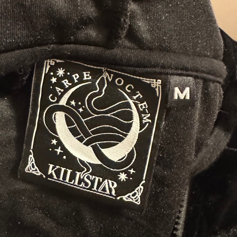 Killstar Gothic‎ Goth Occult Cape Hooded Cloak - Eclipse The Sun Cloak Size M - Picture 4 of 7
